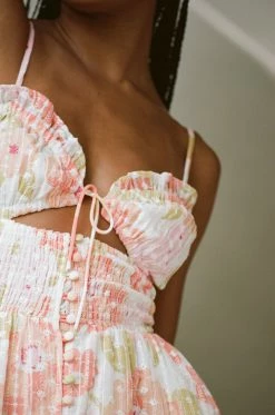 Karolina Shirred Dress -SABO™ Shop 003f4039 0919 4268 a83e 7185247ee44e