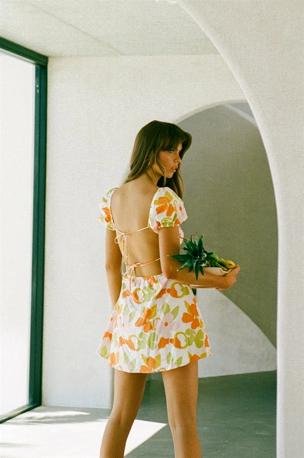 Yasmin Dress - Dusty Floral 7 Yasmin Dress - Dusty Floral - Image 5