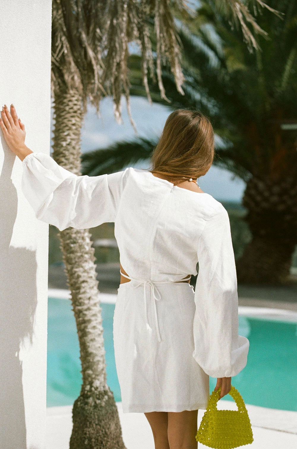 Nalo Dress - White 6 Nalo Dress - White - Image 4