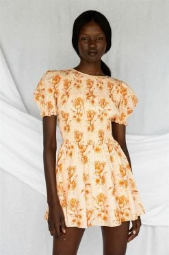 Charlize Shirred Dress -SABO™ Shop 0b12fcea 8089 4bdc 9687 d3facfb99258