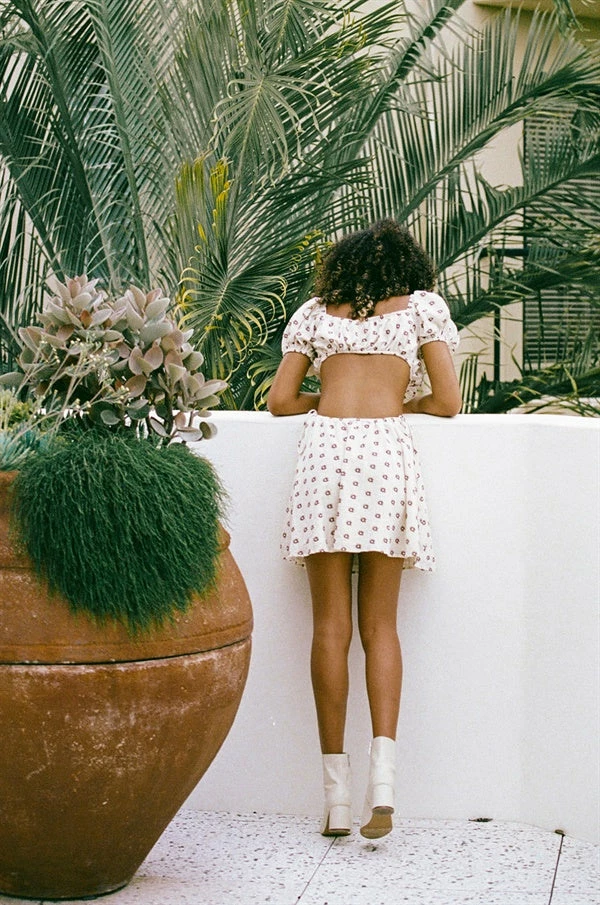 Eilish Dress - Dusty Floral 9 Eilish Dress - Dusty Floral - Image 7