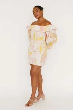 Suza Off Shoulder Dress -SABO™ Shop 0f141012 cb02 4486 9cbe a1a069bc7dbf