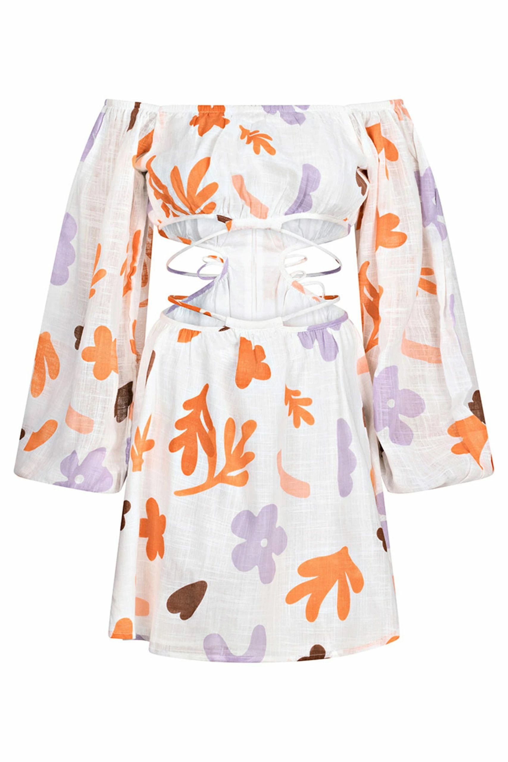 Avie Off Shoulder Dress - Autumn 8 Avie Off Shoulder Dress - Autumn - Image 6