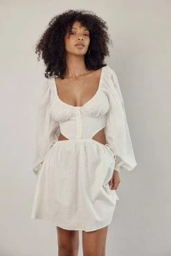 Harvie Shirred Dress 18 Harvie Shirred Dress -SABO™ Shop 1d71209b a767 43e7 8157 f932a1daefba