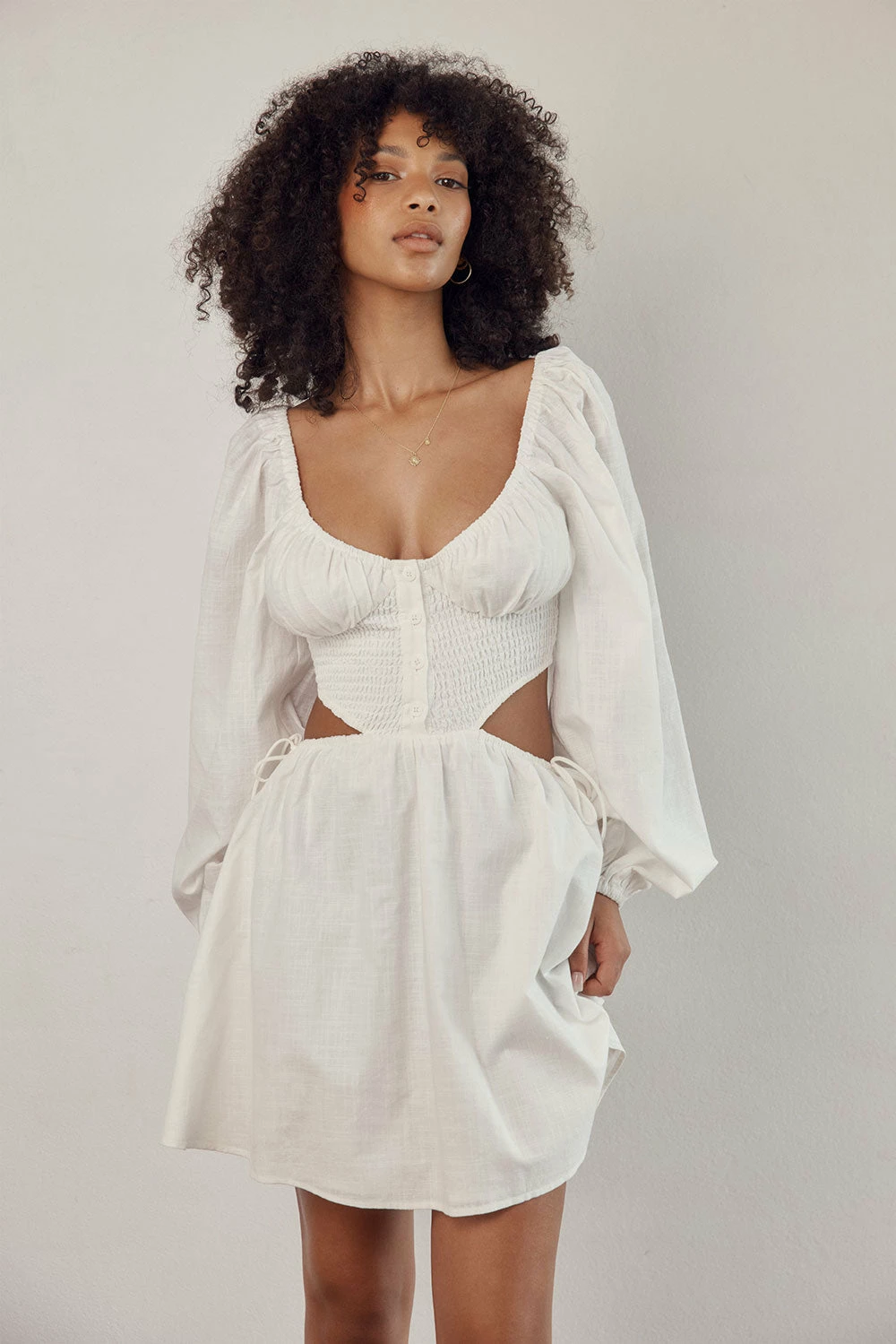 Harvie Shirred Dress 9 Harvie Shirred Dress - Image 7