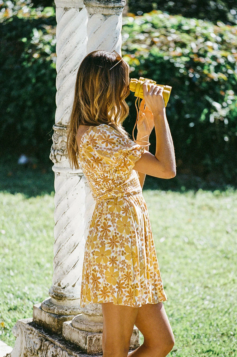 Alvira Shirred Dress 6 Alvira Shirred Dress - Image 4