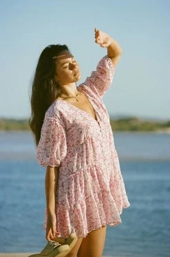 Tarelle Dress - Pink -SABO™ Shop 2962e409 0852 4d99 a1f5 c7337cd4db3b