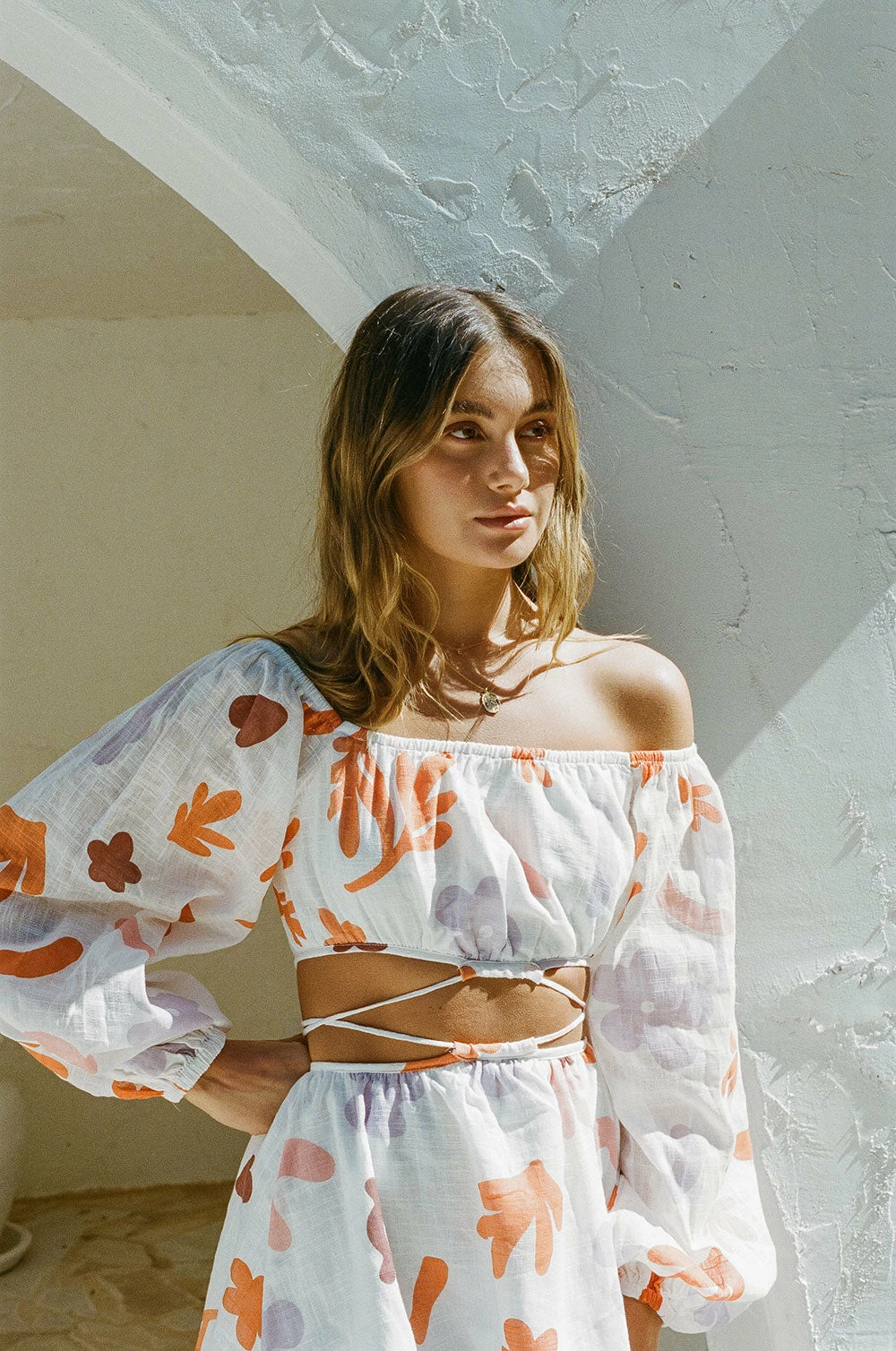 Avie Off Shoulder Dress - Autumn 6 Avie Off Shoulder Dress - Autumn - Image 4