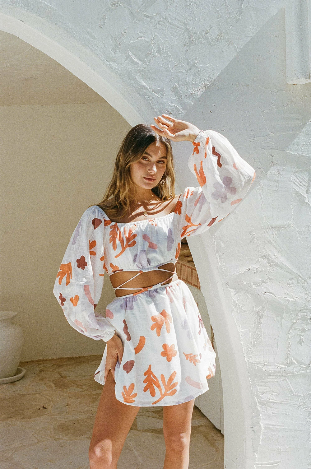 Avie Off Shoulder Dress - Autumn 4 Avie Off Shoulder Dress - Autumn - Image 2