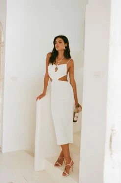 Fernanda Midi Dress - White 12 Fernanda Midi Dress - White -SABO™ Shop 3847e8b5 8888 4b51 9d6e dd690aaee886