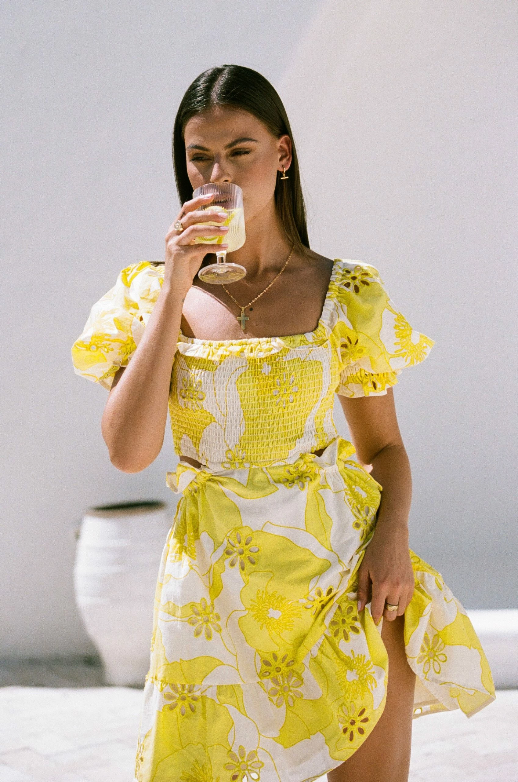 Mariz Shirred Dress 3 Mariz Shirred Dress