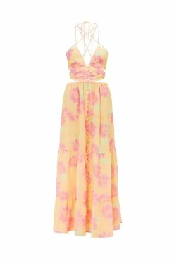 Baila Maxi Dress - Painted Flower -SABO™ Shop 4017b304 fb9c 4f24 b3e9 e7065711d132