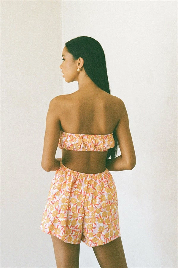 Ardelle Cutout Playsuit 4 Ardelle Cutout Playsuit - Image 2