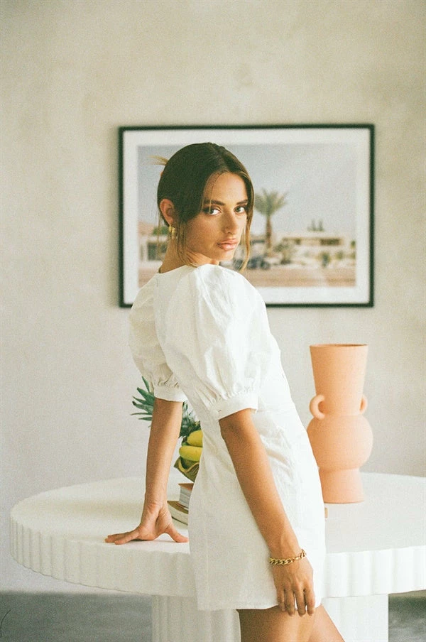 Alma Dress - White 9 Alma Dress - White - Image 7