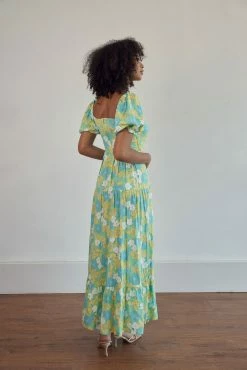 Belle Maxi Dress - Bryony Tropical -SABO™ Shop 4679a8f5 a3ea 4140 826f 592a0036807e