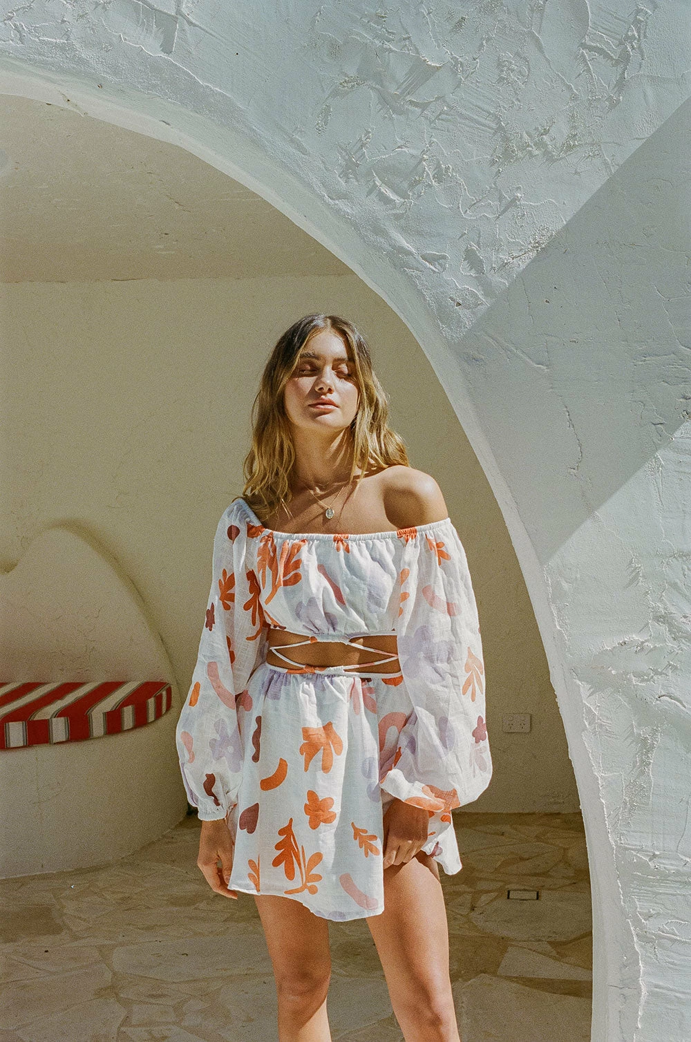 Avie Off Shoulder Dress - Autumn 3 Avie Off Shoulder Dress - Autumn