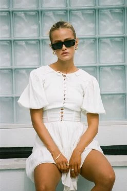 Santana Dress - White -SABO™ Shop 528eeed1 b1cc 408b 8096 c7a29d502308