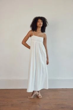 Azaria Dress - White -SABO™ Shop 67031783 3f8d 4123 bb9f 6c6dffae23d3