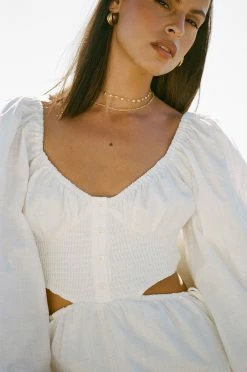 Harvie Shirred Dress 13 Harvie Shirred Dress -SABO™ Shop 67d84c01 43a5 41ca b82e 540573221e17