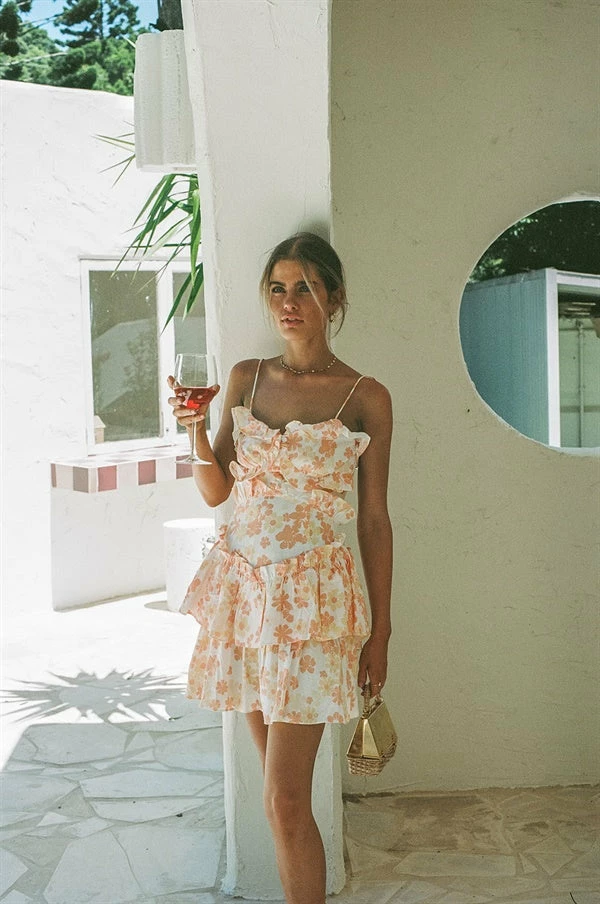 Selma Cami Dress - Retro Floral 4 Selma Cami Dress - Retro Floral - Image 2