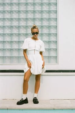 Santana Dress - White -SABO™ Shop 7cf2e13b 098f 44f0 8d4f 51fc2aedbe2f