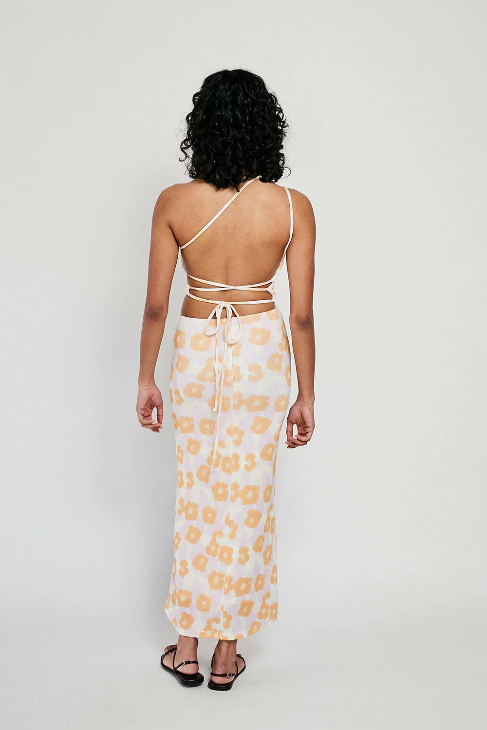 Kika Dress - Smudge Floral 11 Kika Dress - Smudge Floral - Image 9