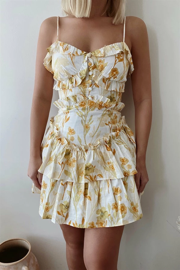 Selma Cami Dress - Field Flower 3 Selma Cami Dress - Field Flower