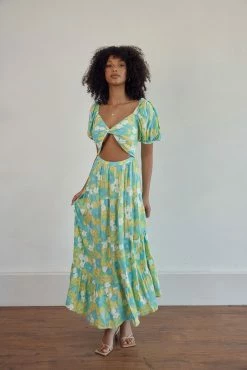 Belle Maxi Dress - Bryony Tropical -SABO™ Shop 871beea7 149b 4fb9 ac63 77ee89940146