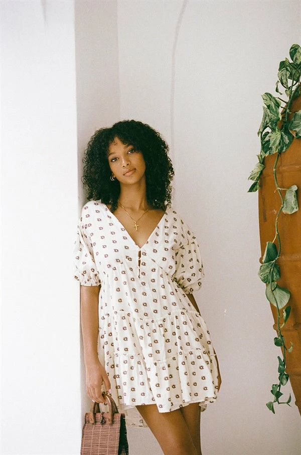 Tarelle Dress - Dusty Floral 3 Tarelle Dress - Dusty Floral