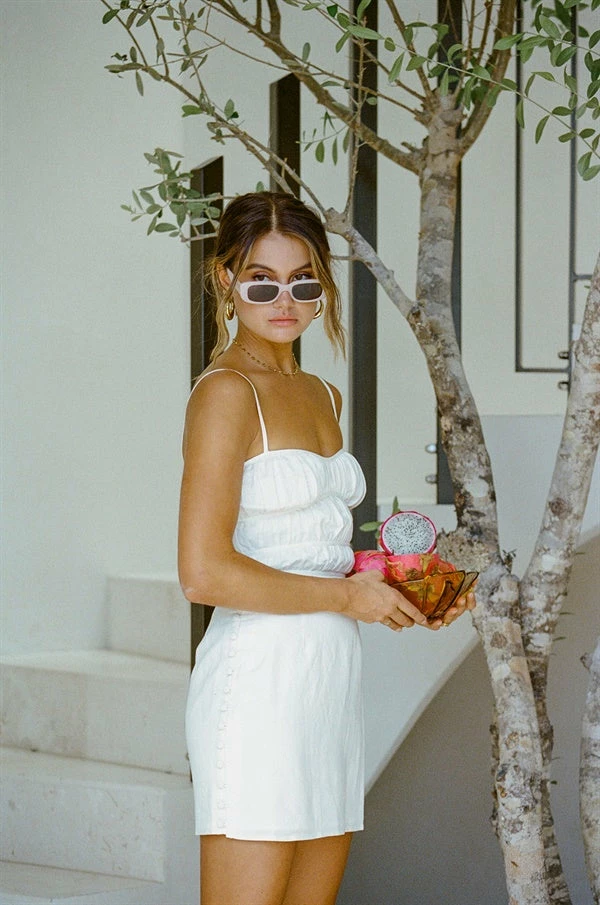 Pana Dress - White 8 Pana Dress - White - Image 6