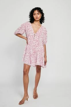 Tarelle Dress - Pink -SABO™ Shop 93b33c96 82e7 4b38 b7cc 4ec6010acfb4