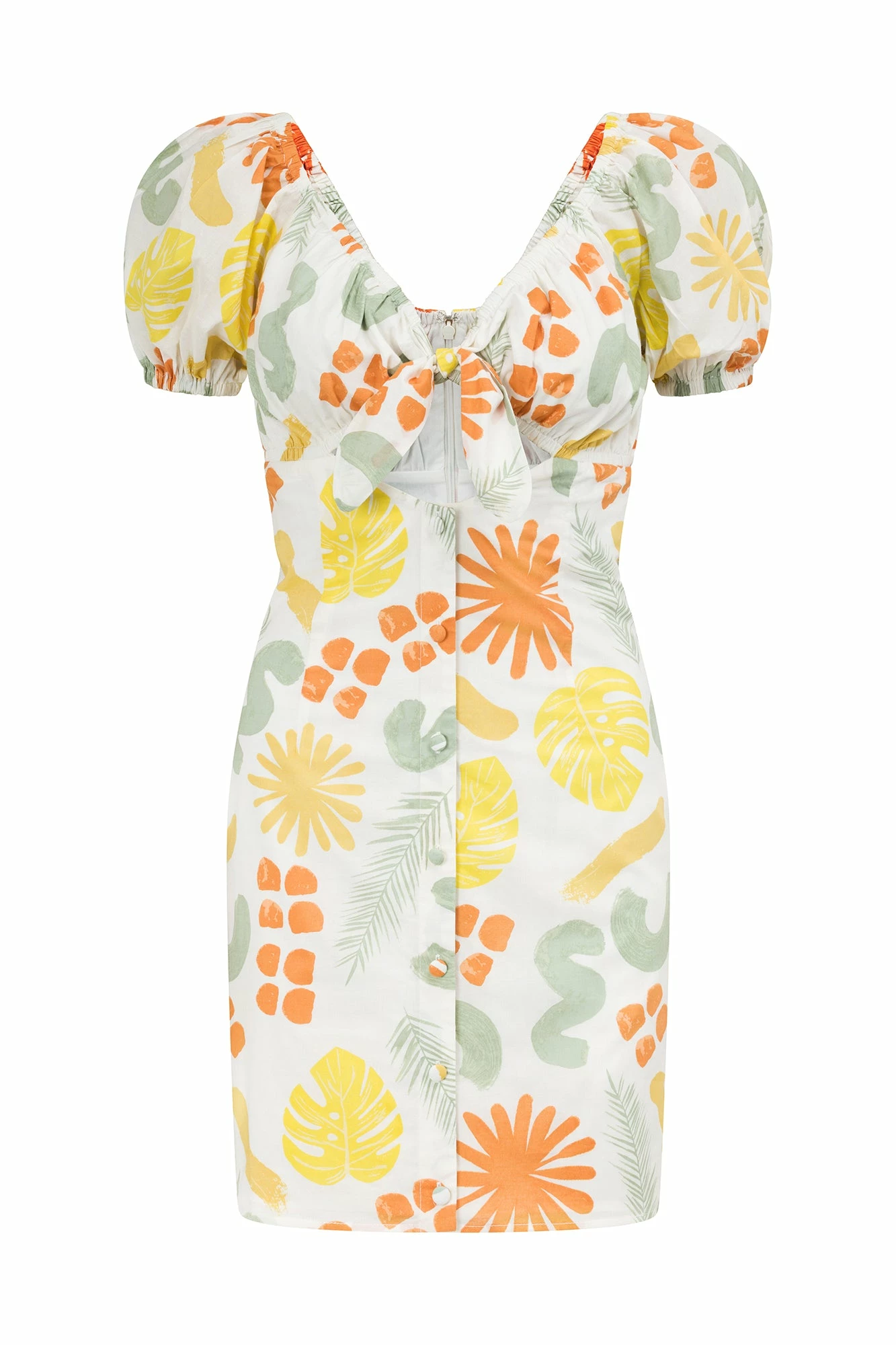 Enga Dress - Desert Leaf 8 Enga Dress - Desert Leaf - Image 6