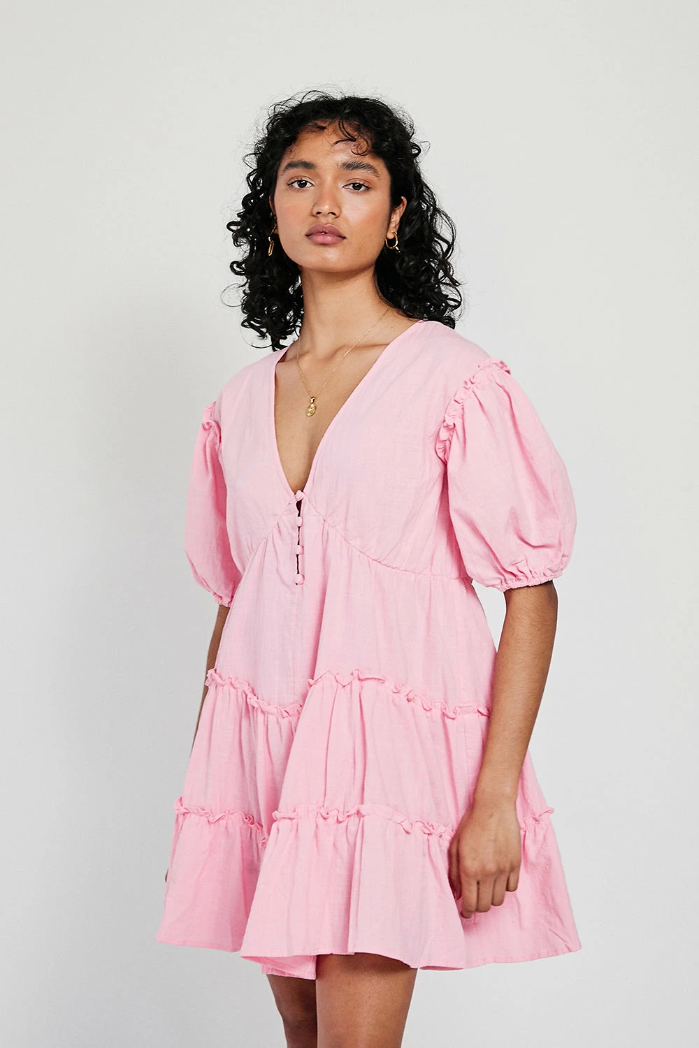 Tarelle Dress - Taffy Pink 7 Tarelle Dress - Taffy Pink - Image 5