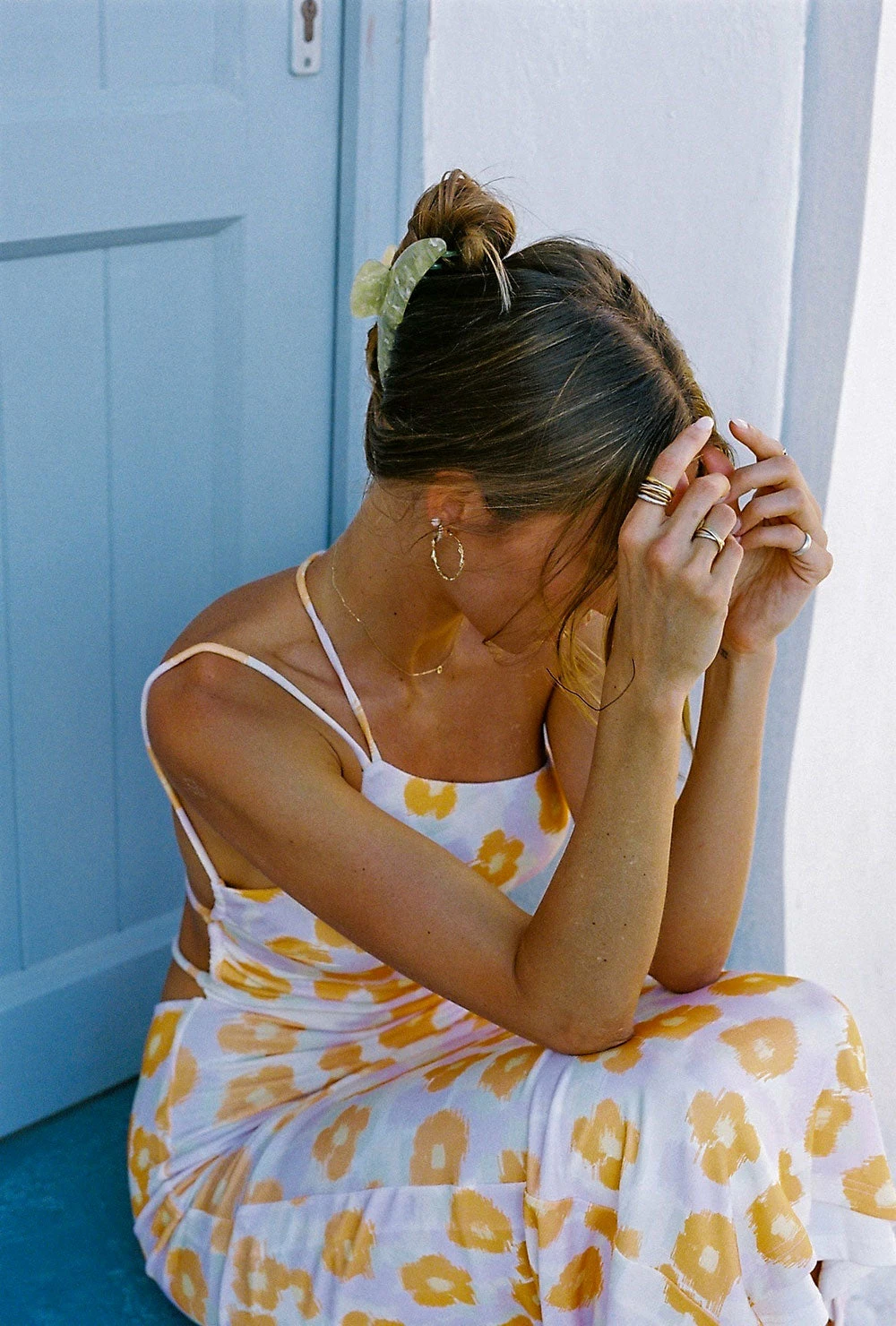 Kika Dress - Smudge Floral 7 Kika Dress - Smudge Floral - Image 5