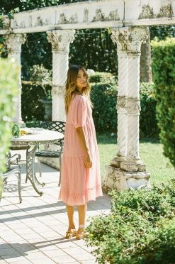 Vittoria Midi Dress - Coral 12 Vittoria Midi Dress - Coral -SABO™ Shop a78596a5 0861 4ef9 8f4d a8d2799a1fc2