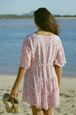 Tarelle Dress - Pink -SABO™ Shop b7b16790 caad 44e4 973e df8e21d96598