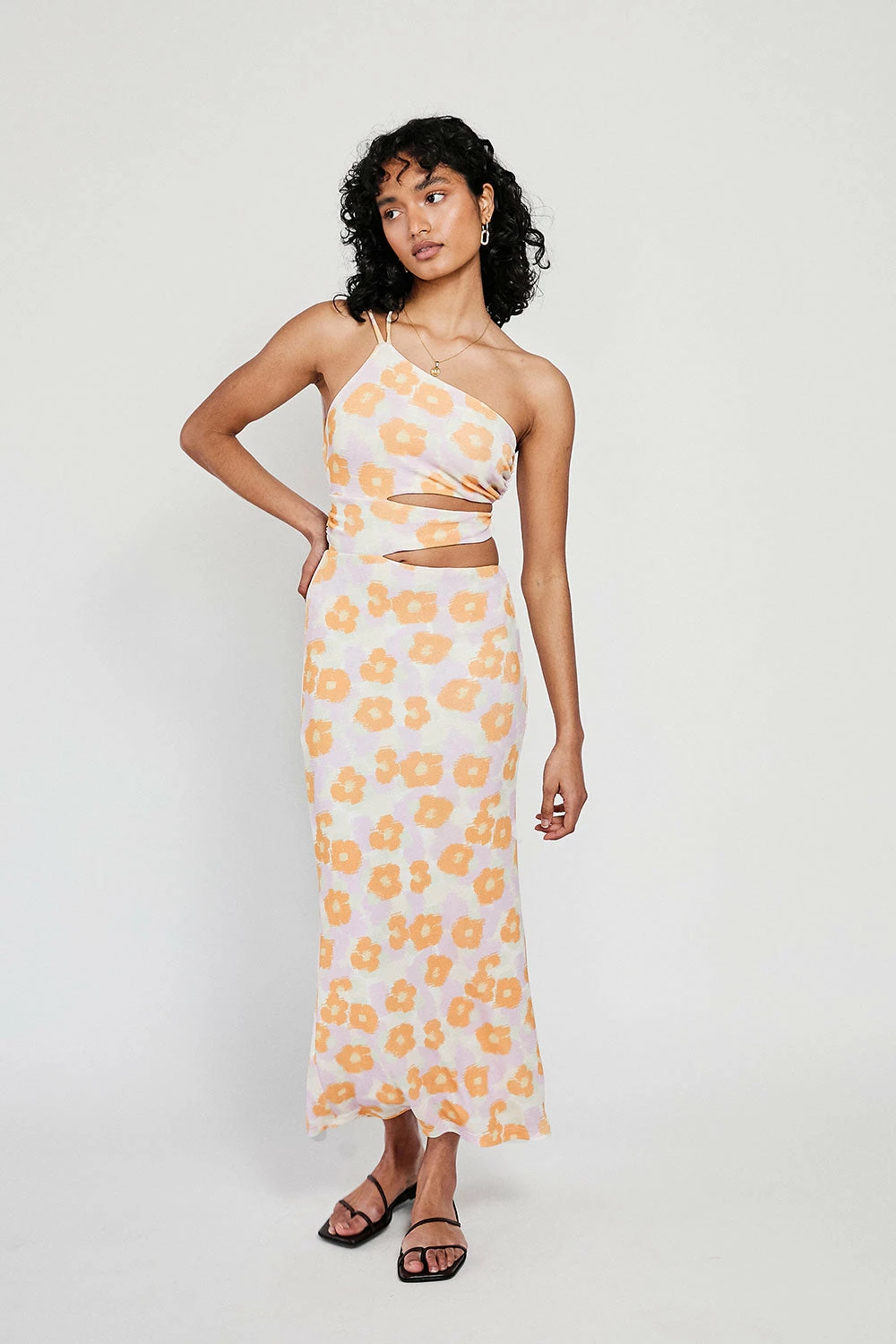 Kika Dress - Smudge Floral 9 Kika Dress - Smudge Floral - Image 7