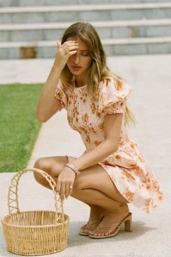 Charlize Shirred Dress -SABO™ Shop d04a3678 1eb7 477d 9f37 6822354721cd