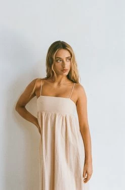 Azaria Dress - Tan -SABO™ Shop d9161a7a 092f 4645 a072 bdbed5d84889