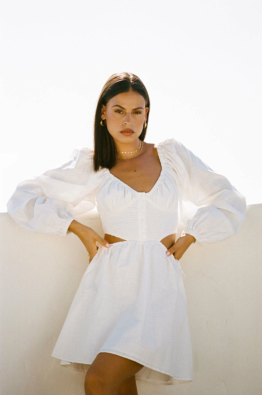 Harvie Shirred Dress 3 Harvie Shirred Dress