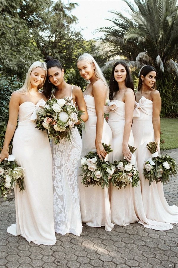 Venice Bridesmaid Dress - Blush 3 Venice Bridesmaid Dress - Blush