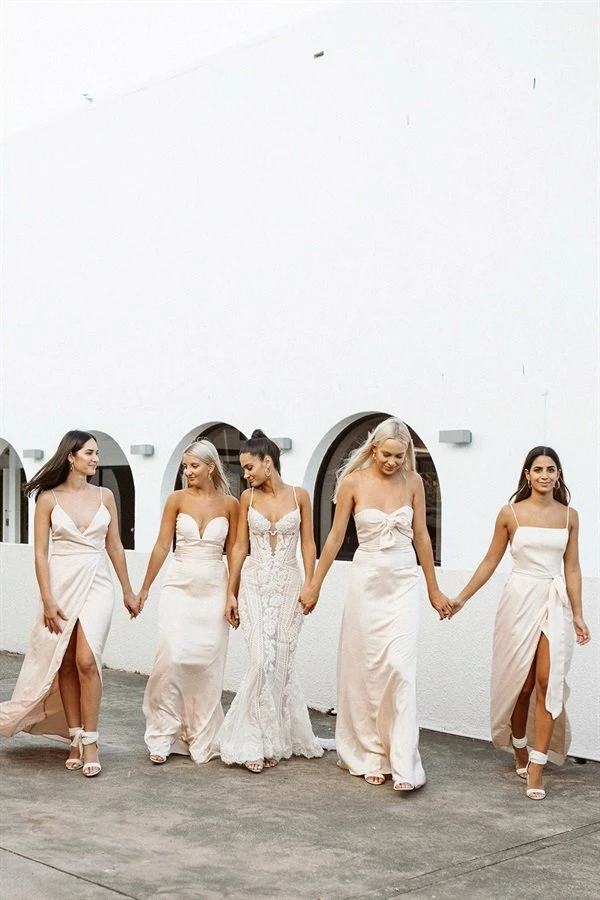 Venice Bridesmaid Dress - Blush 8 Venice Bridesmaid Dress - Blush - Image 6