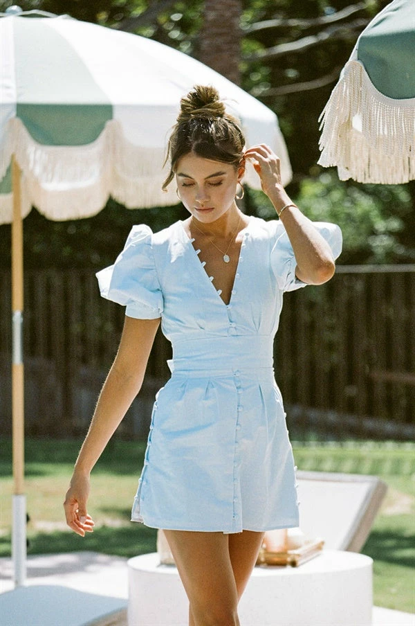 Kori Dress - Blue 12 Kori Dress - Blue - Image 10