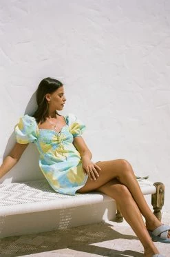 Oura Shirred Dress -SABO™ Shop e9d8e63c 07c9 43f7 84db 4c6969ae93db