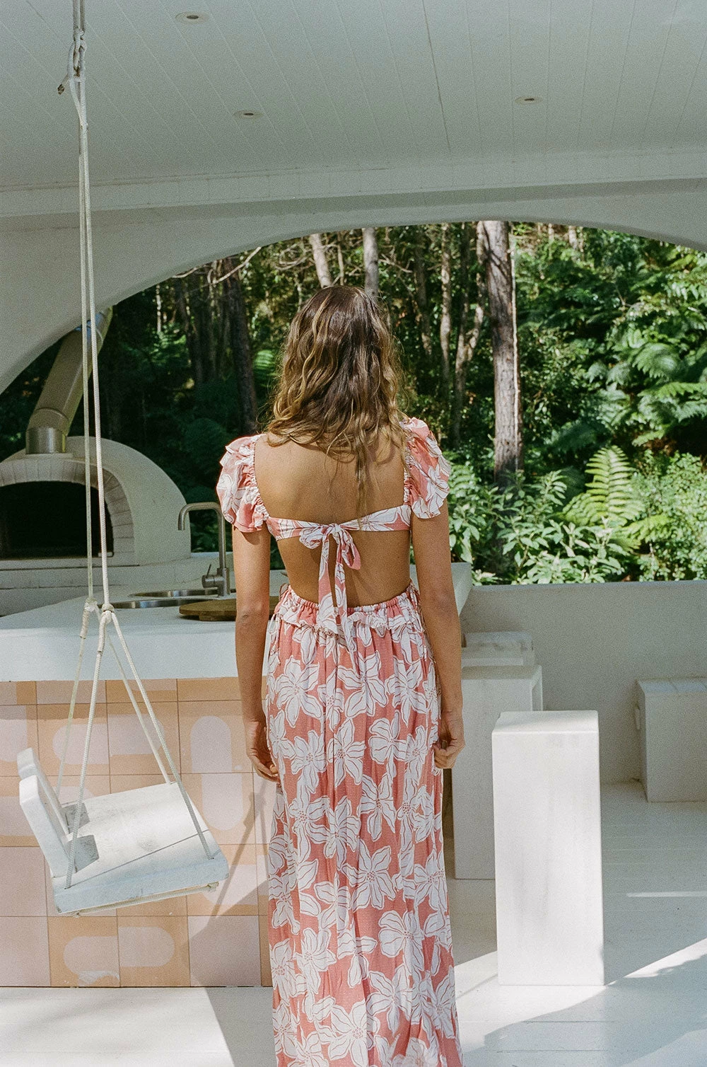 Archa Maxi Dress - Forest Floral 5 Archa Maxi Dress - Forest Floral - Image 3