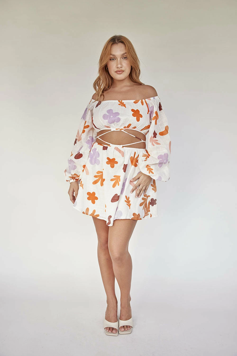 Avie Off Shoulder Dress - Autumn 10 Avie Off Shoulder Dress - Autumn - Image 8