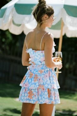 Selma Cami Dress - Sky Floral -SABO™ Shop f1da9433 b4d4 435f b709 7c0556f453cc