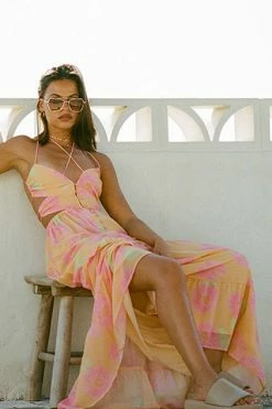 Baila Maxi Dress - Painted Flower -SABO™ Shop f267cf08 aca9 4b05 a68b 8d7ae5016cfa