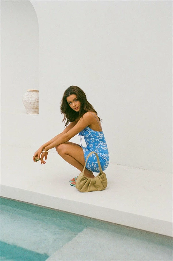 Kahlua Dress - Blue 6 Kahlua Dress - Blue - Image 4